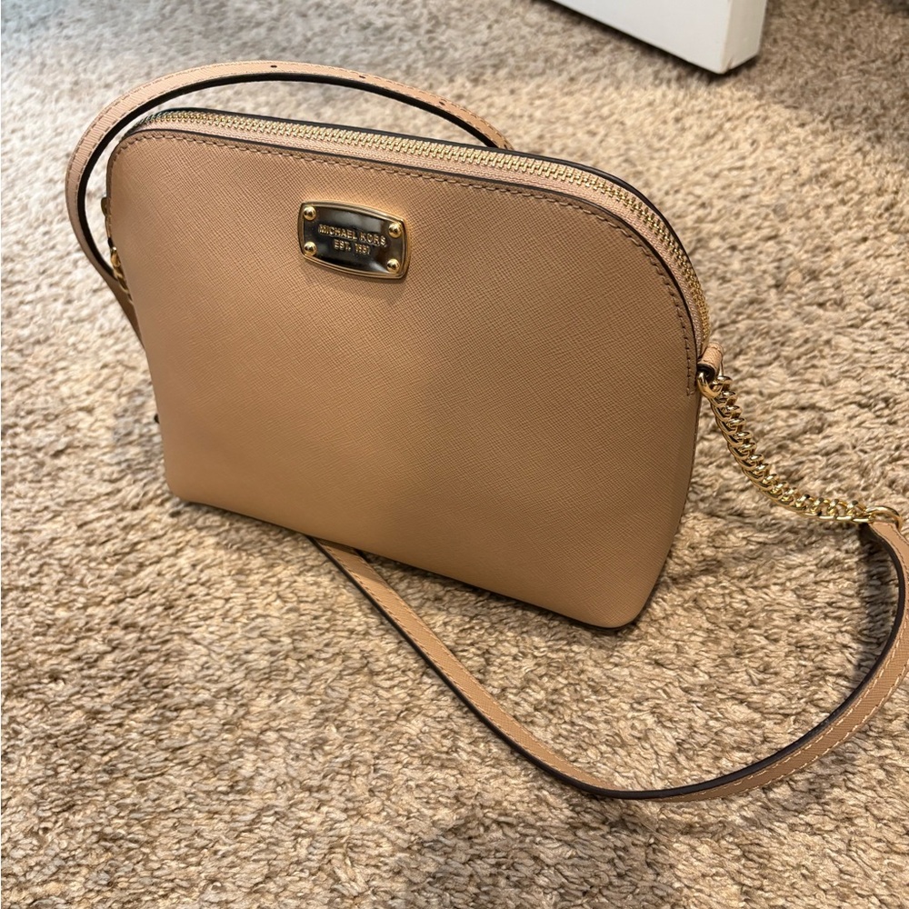 Michael Kors Tan Crossbody Bag